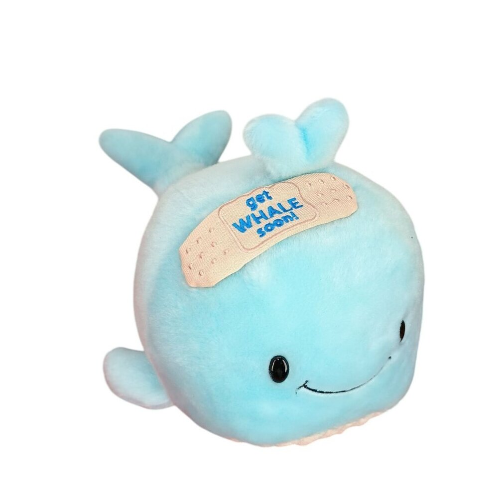 Aurora "Get Whale‎ Soon" Plush - 12" Blue Stuffed Animal
